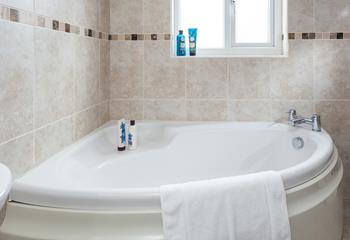 On chilly winter evenings fill the bath with bubbles and enjoy a long soak.