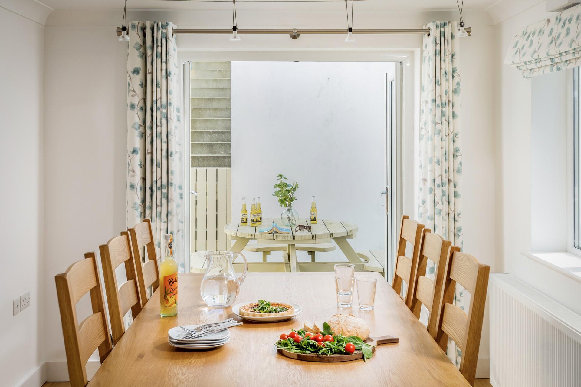 Open the patio doors and let the fresh breeze in on a sunny day.