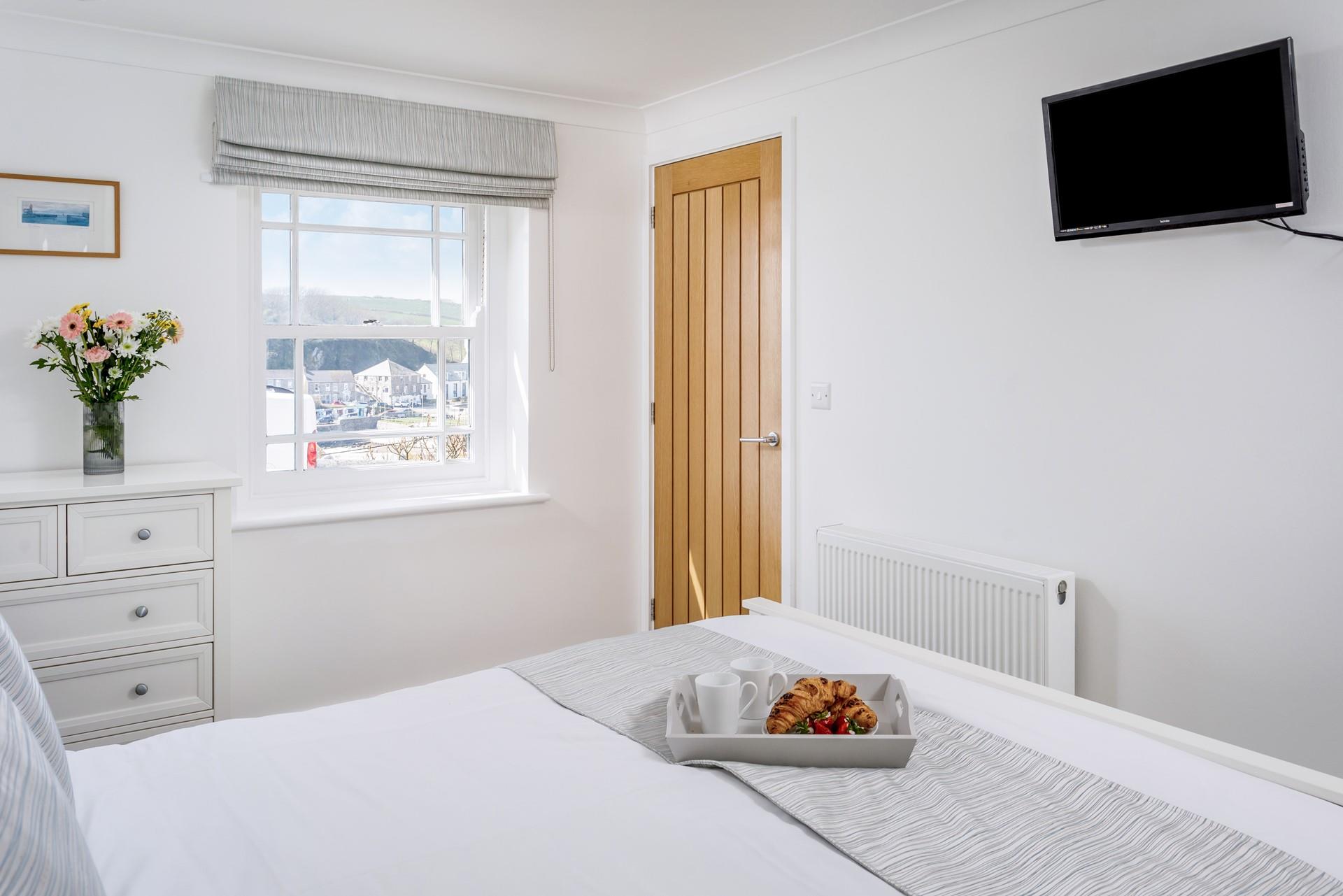 Drift off after the last peep of the boats in the harbour.