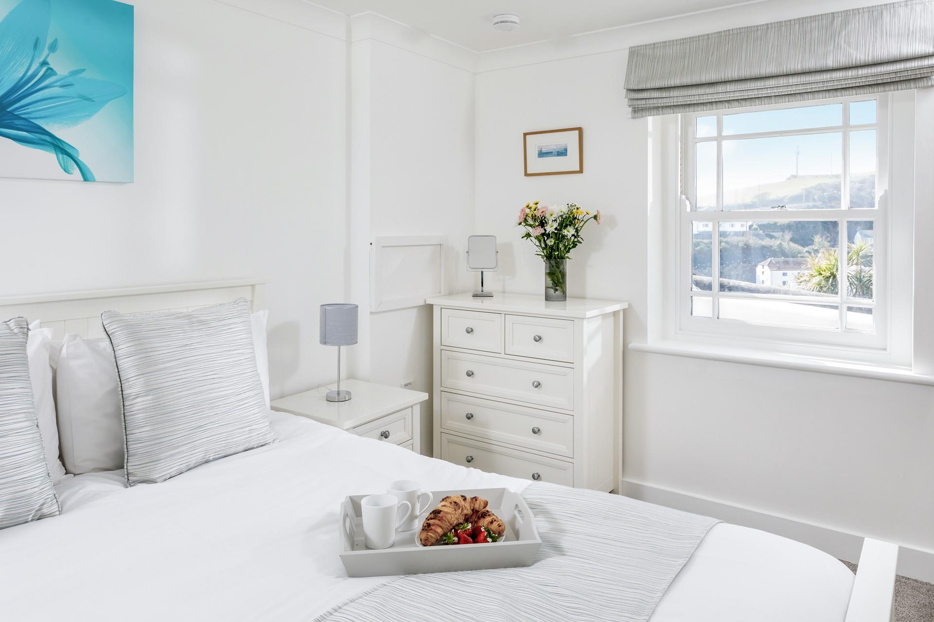 Treat yourself to warm buttery croissants in bed.