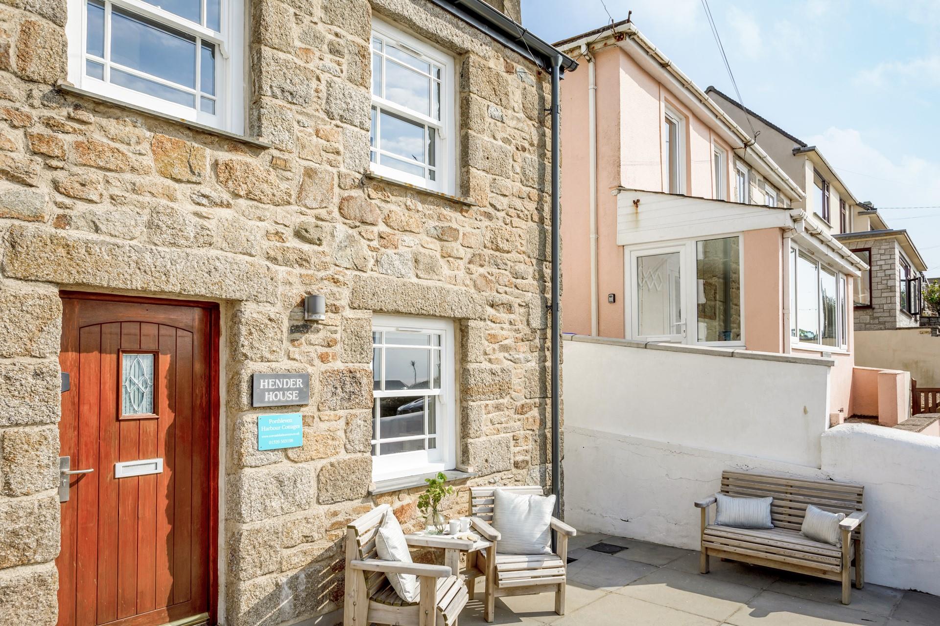 Enjoy tea and biscuits in the front seats on a sunny morning.