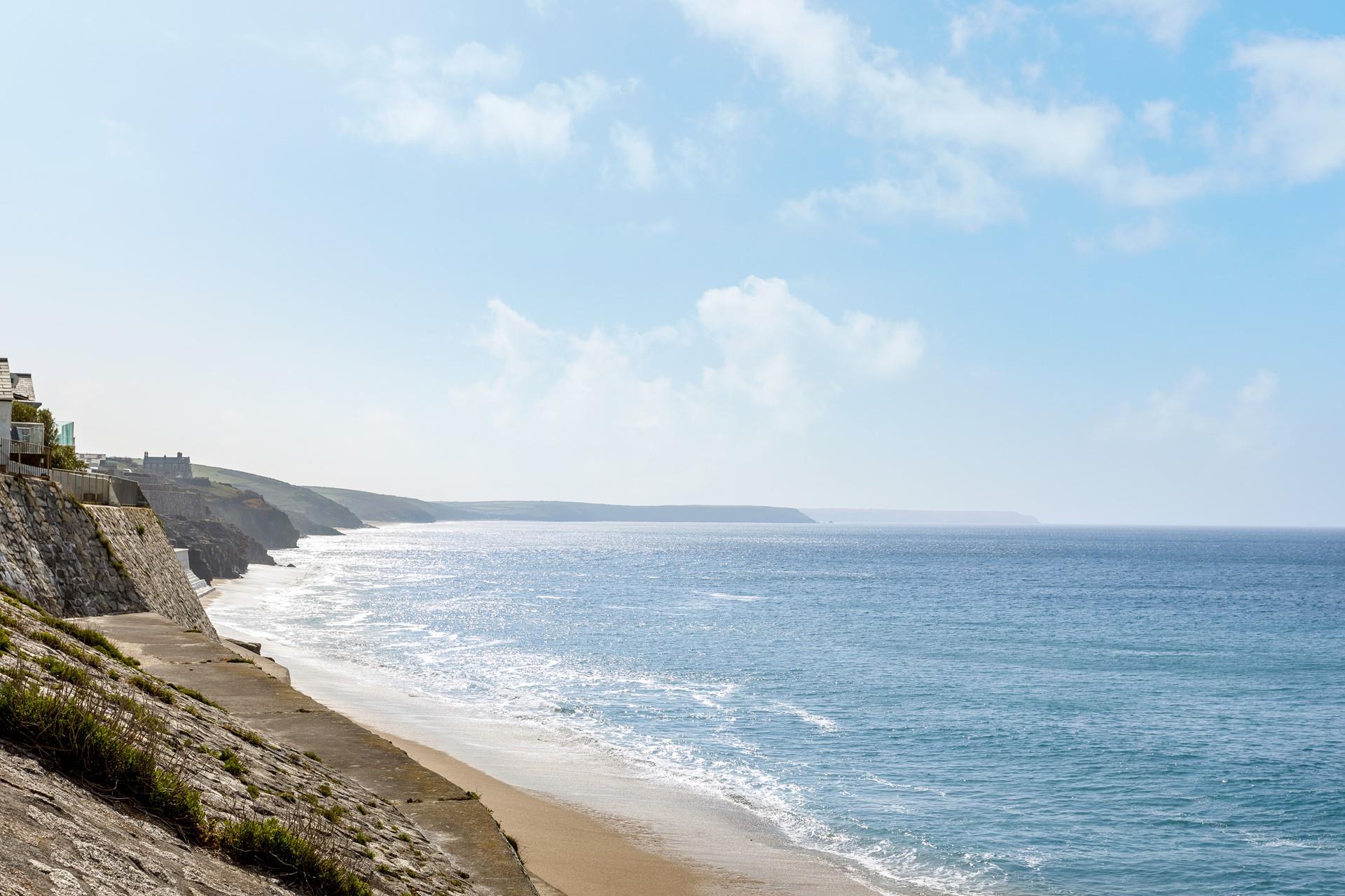 Take a morning dip in the sea to start the day right.