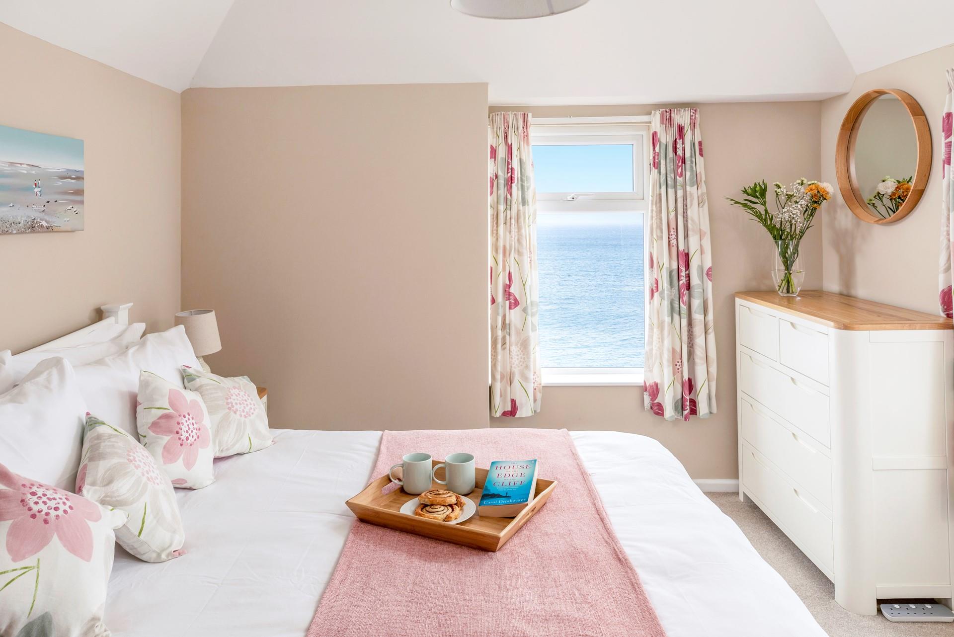 Wake up to the most stunning sea views and sip a coffee whilst deciding on the day's plans.