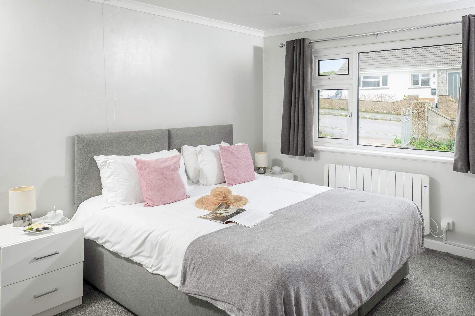 Settle into the soft sheets and drift into a dreamy night's sleep.