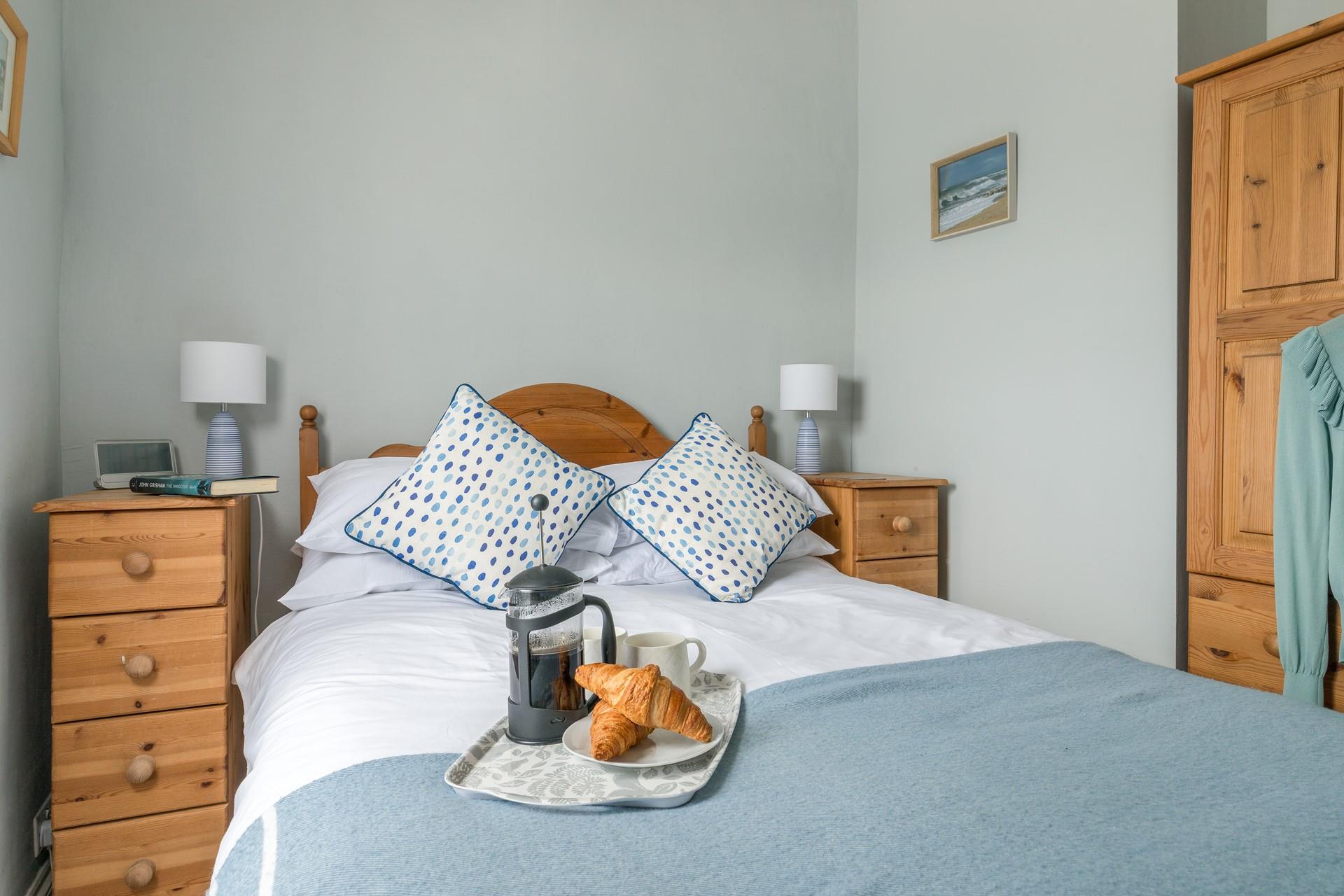 Wake up to sea glimpses as you sip your morning cuppa.