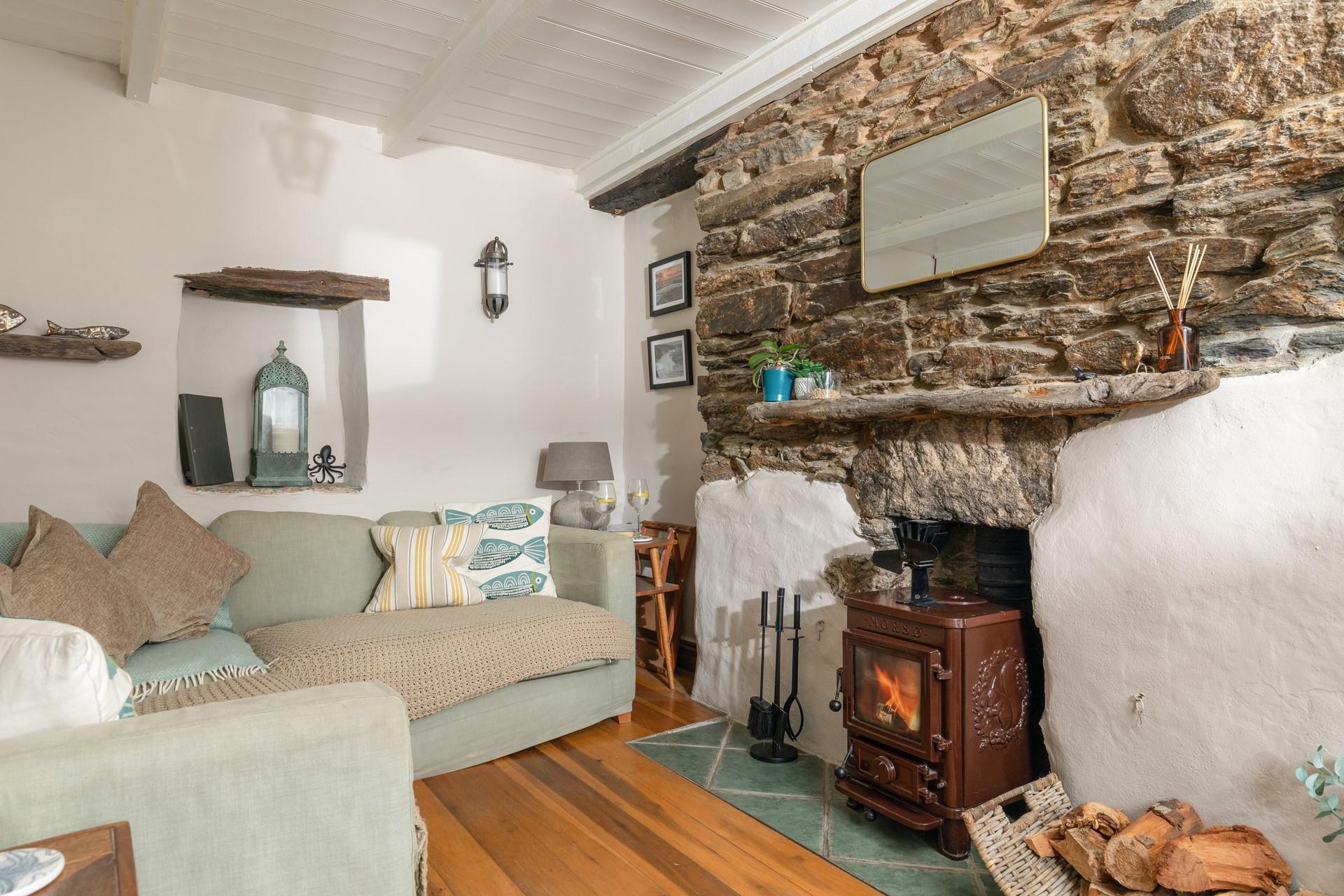 Sink into the comfortable sofas and relax in the evening after a day on the beach.