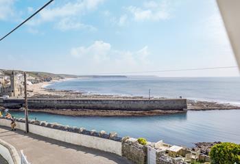 Take a morning dip in the harbour when the tides in, the perfect swimming spot.