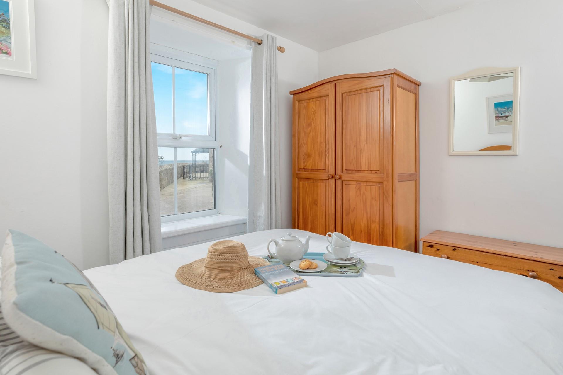 Start the day with a cuppa and decide on the day's plans.