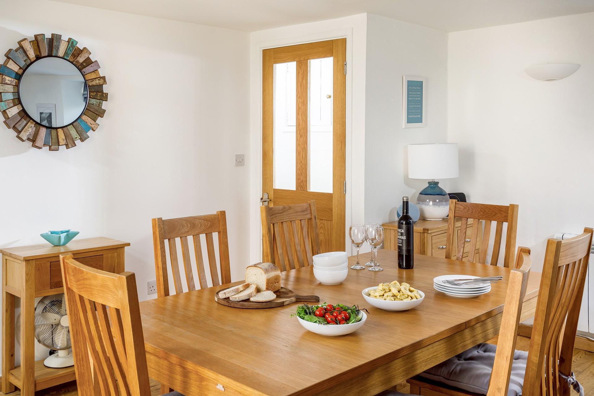 Enjoy a hearty-cooked breakfast before heading out for the day.