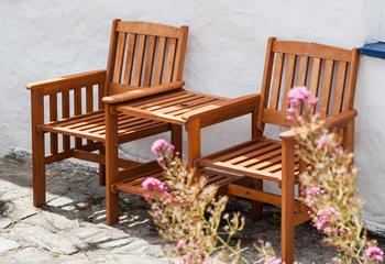 Sit out the front and watch the world go by with a glass of something cold.