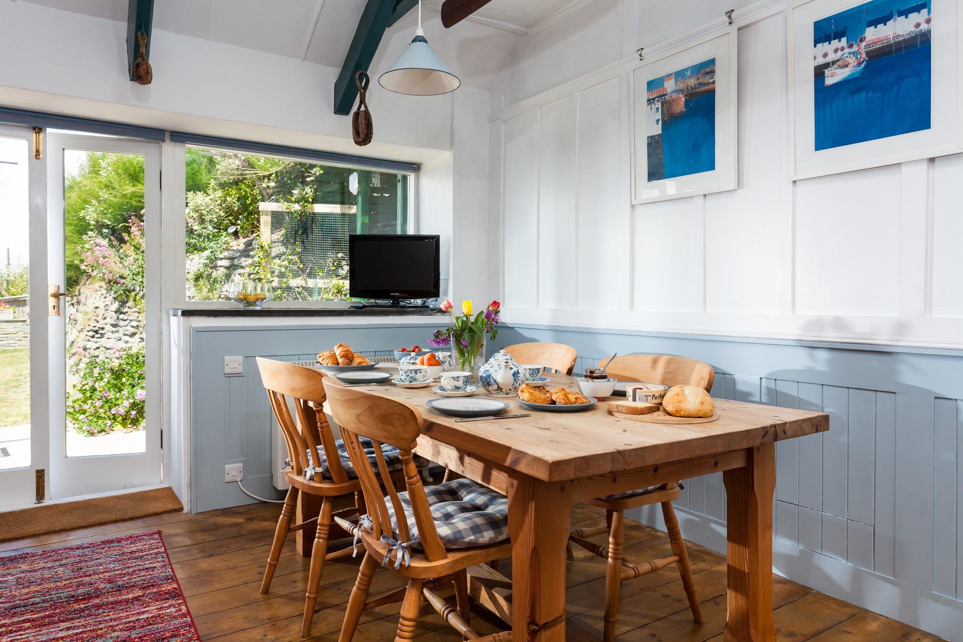 Enjoy a hearty breakfast to set yourself up for a day of exploring the coast.