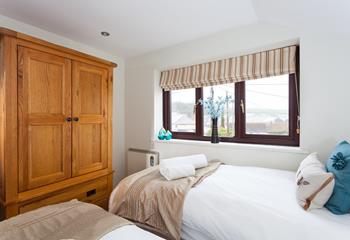 Enjoy a meal at a local restaurant and come back to the cosy bedrooms.