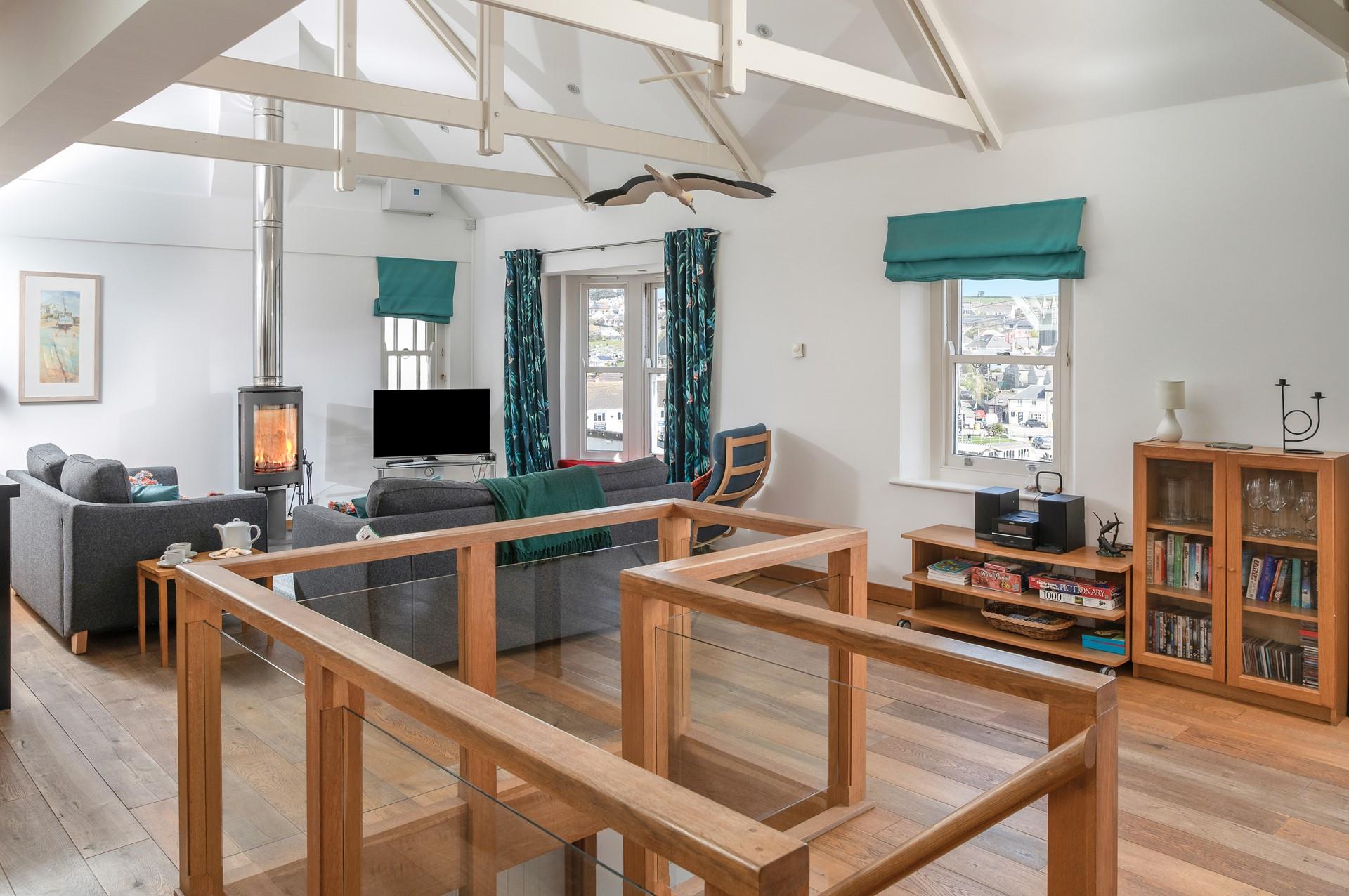 The large open plan living area is perfect for socialising as a family.