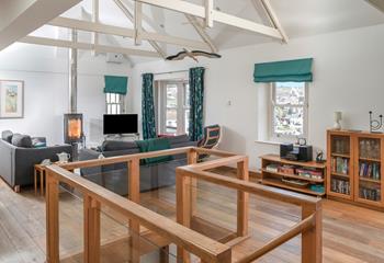 The large open plan living area is perfect for socialising as a family.