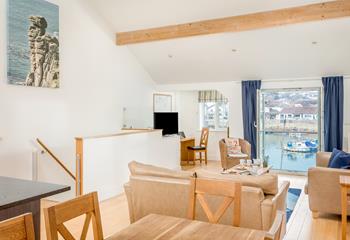 The open plan living area is excellent for socialising and spending quality time together.