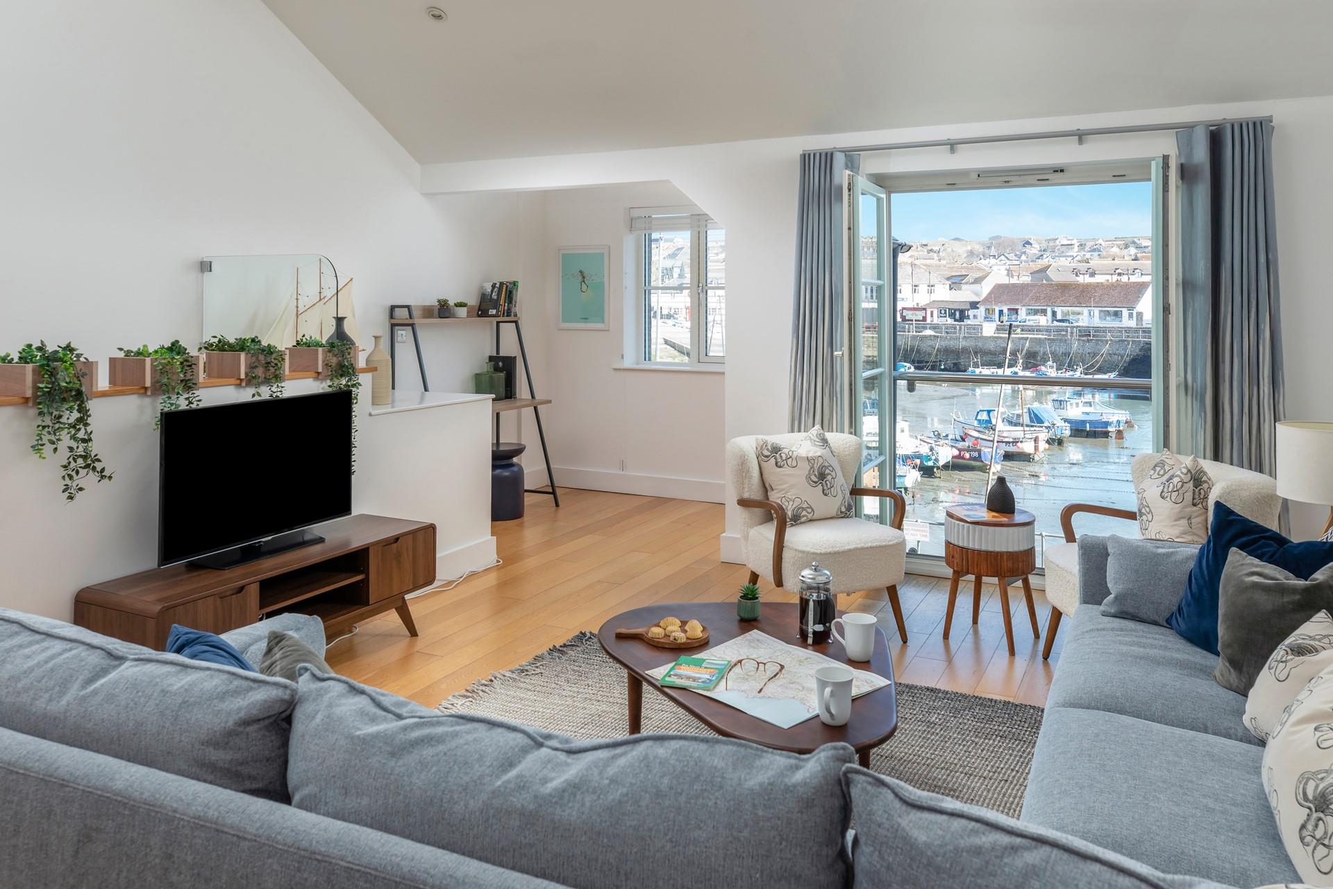 The open plan living area is excellent for socialising and spending quality time together.