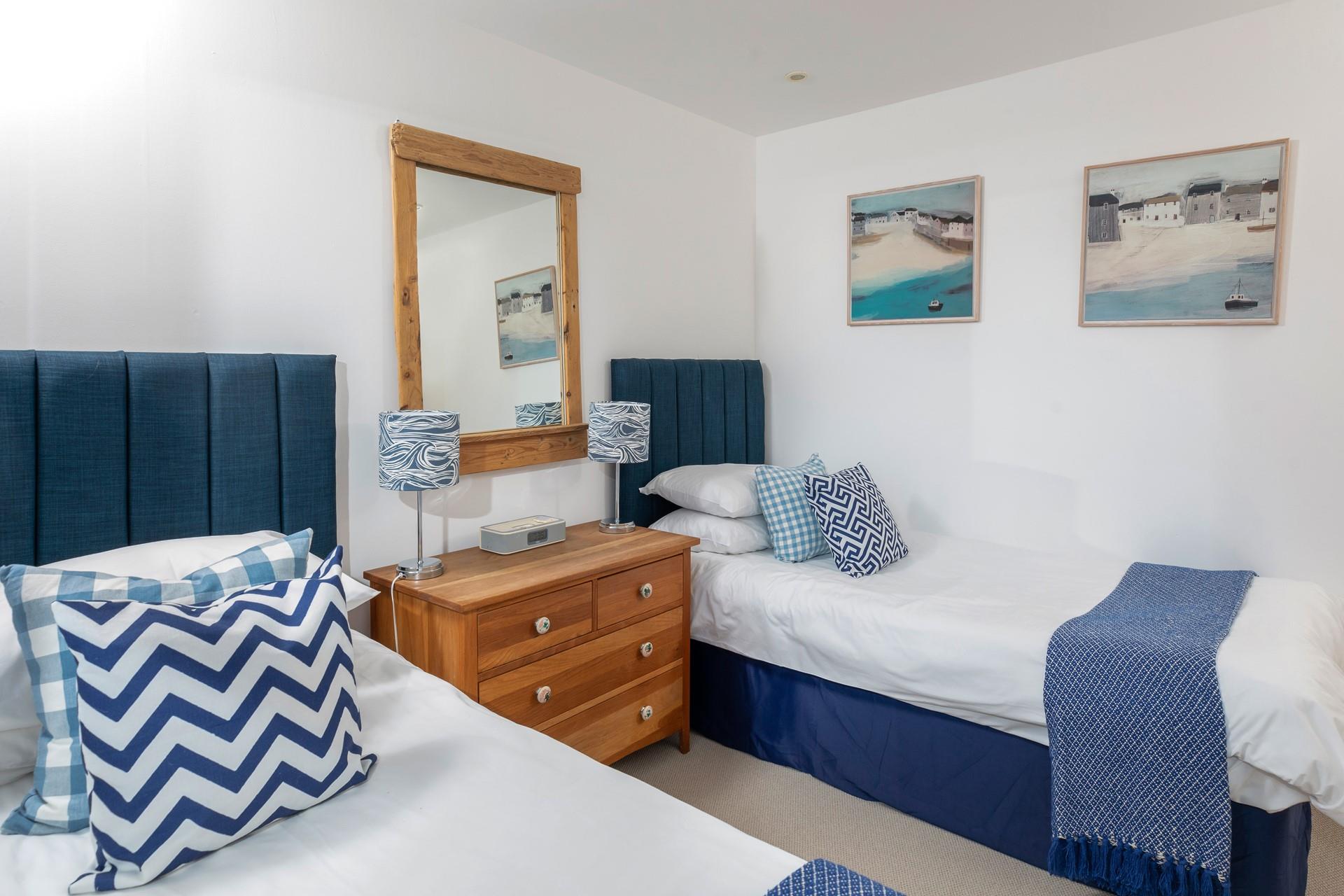 The twin is ideal for additional adults or children.