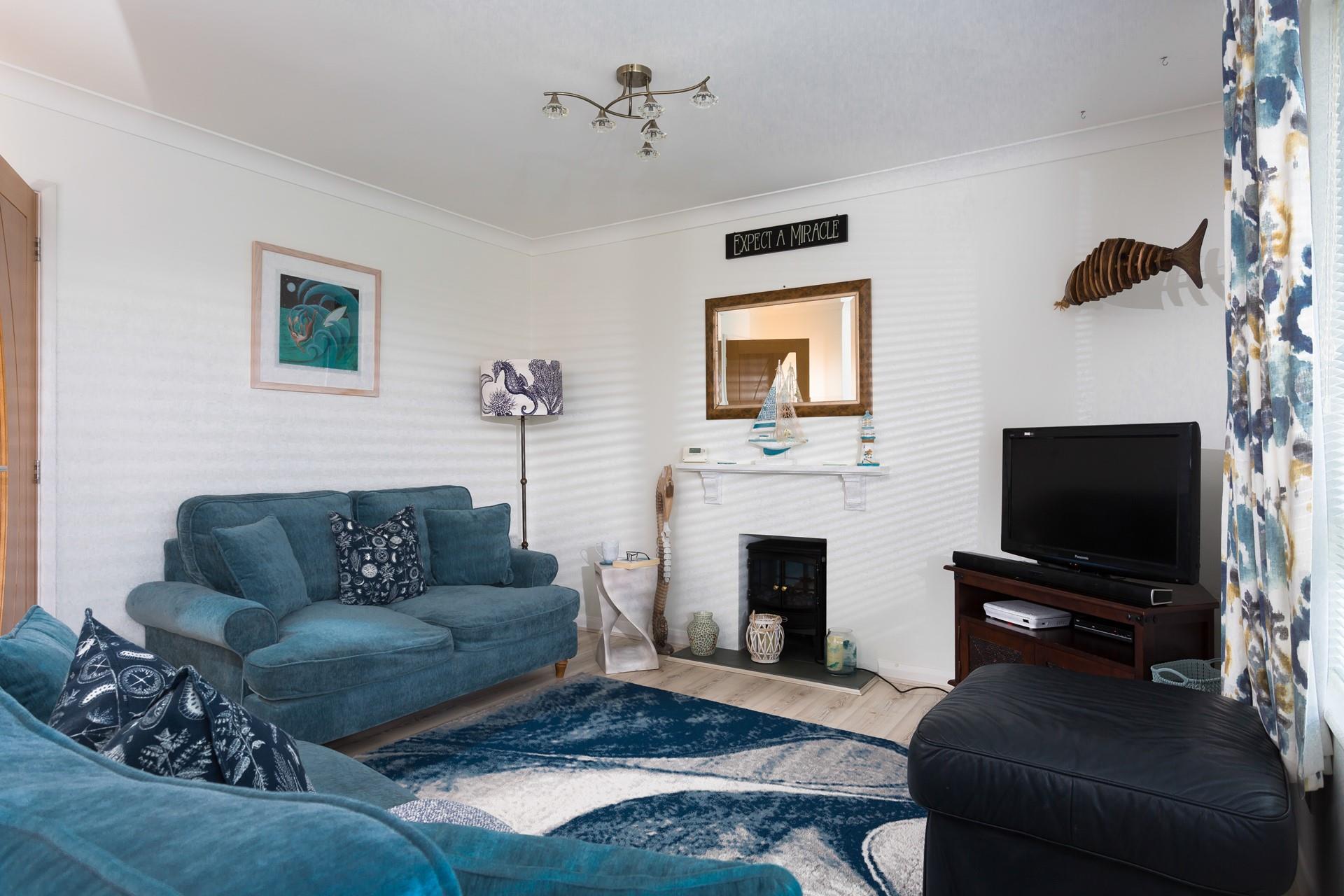 Sink into the comfortable sofa and sip your favourite drink savouring the countryside views.