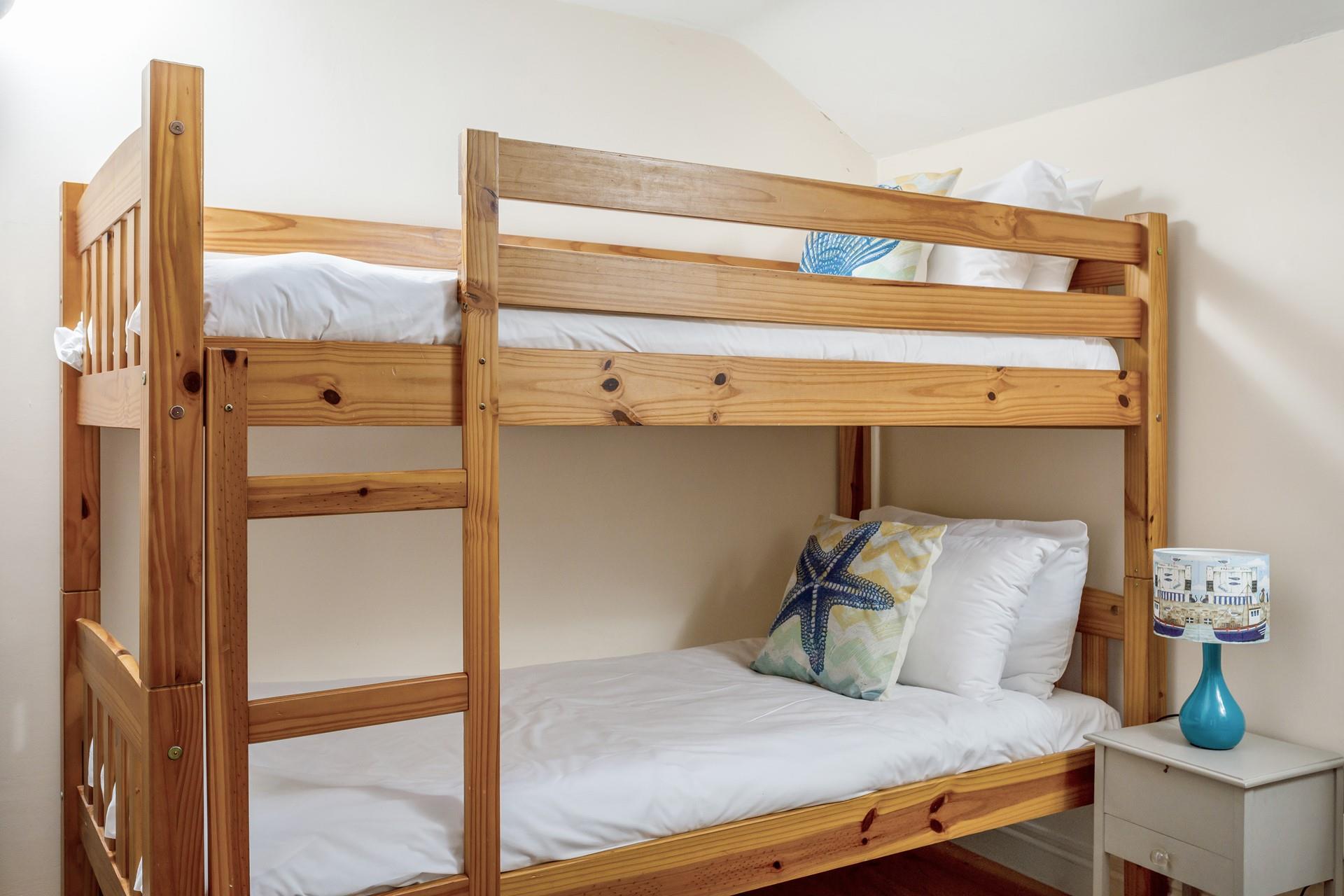 Spend your days on the beach which is just minutes away.