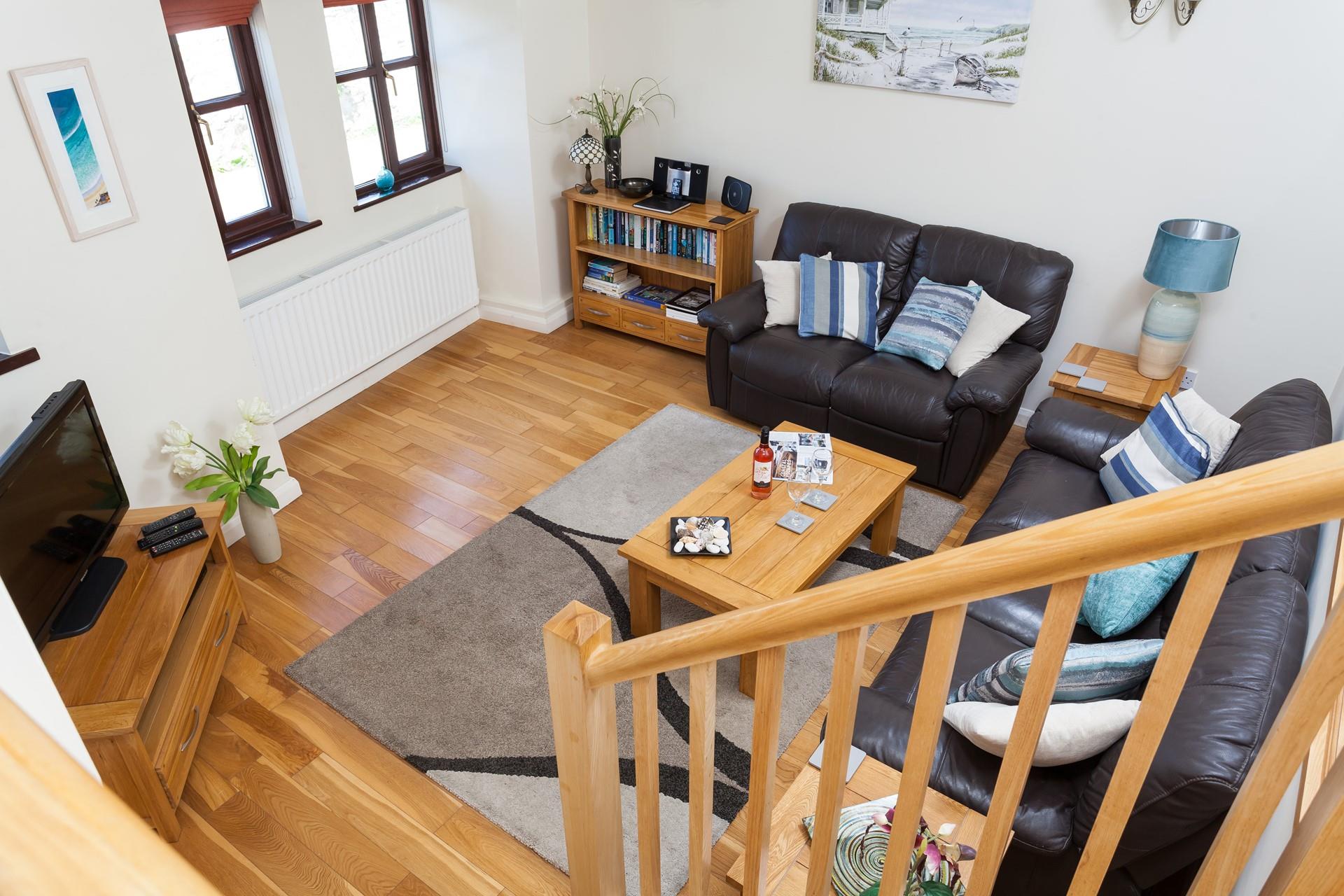 Decide on the day's plans after checking the weather for the day.