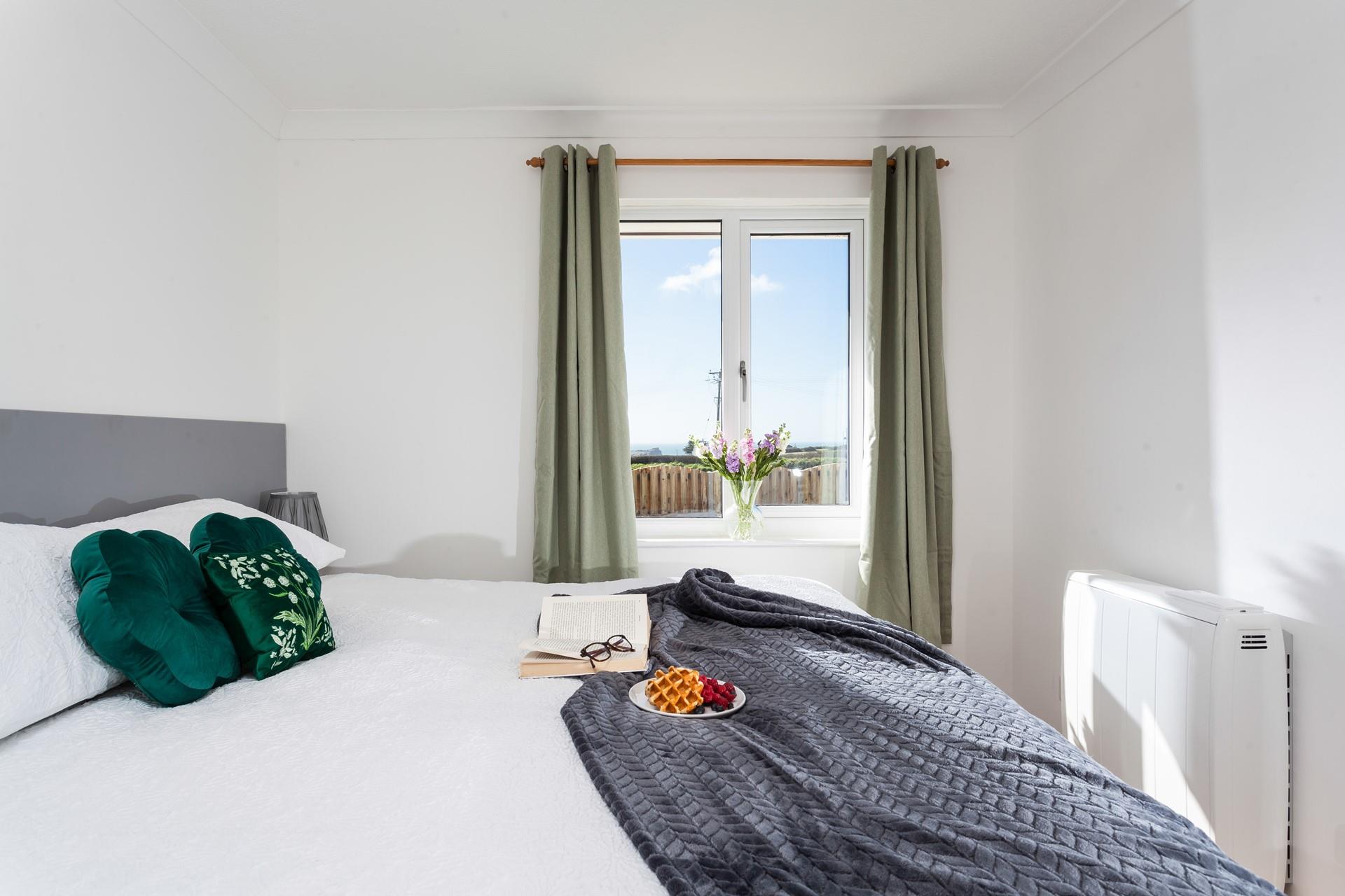 Listen to the waves crashing down at Pollurian Cove from the comfort of your room. 