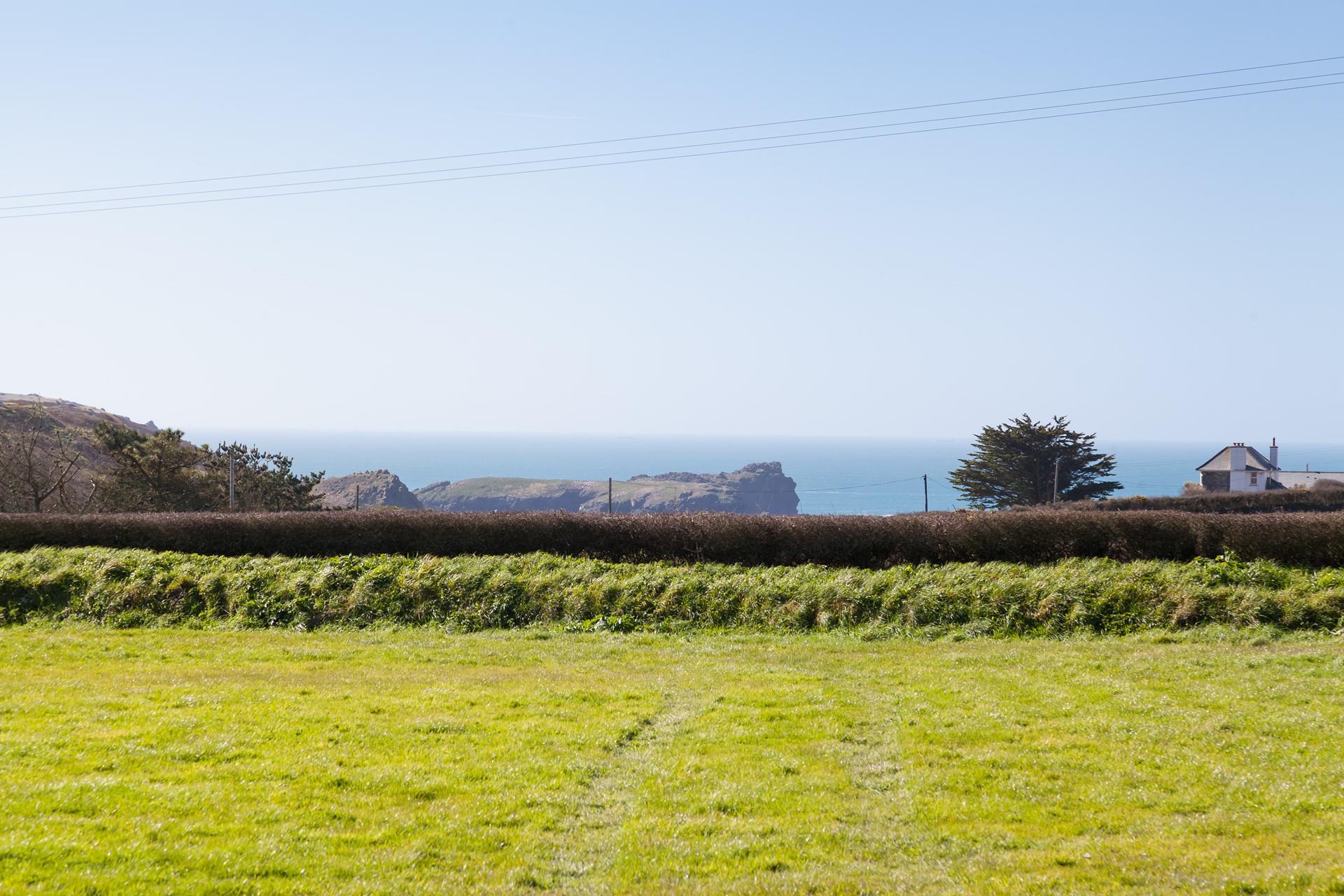 Watch the waves crashing off the rocks of Mullion Island, located approximately half a mile offshore of Mullion Cove. 