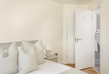 Wake up, climb out of bed and get ready for the day in the en suite.