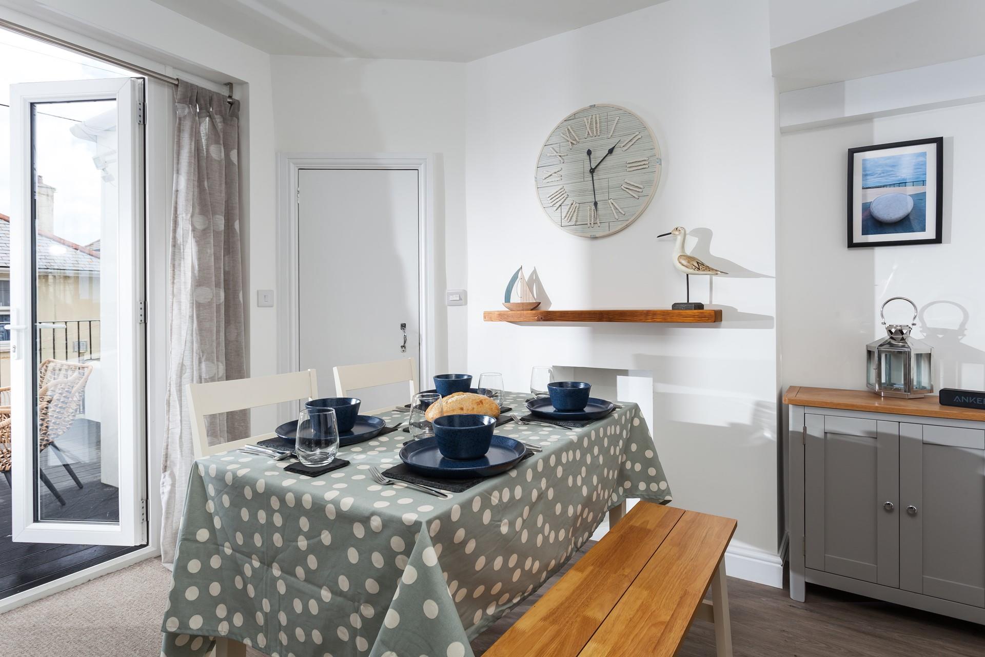 Enjoy family time together over meal times.