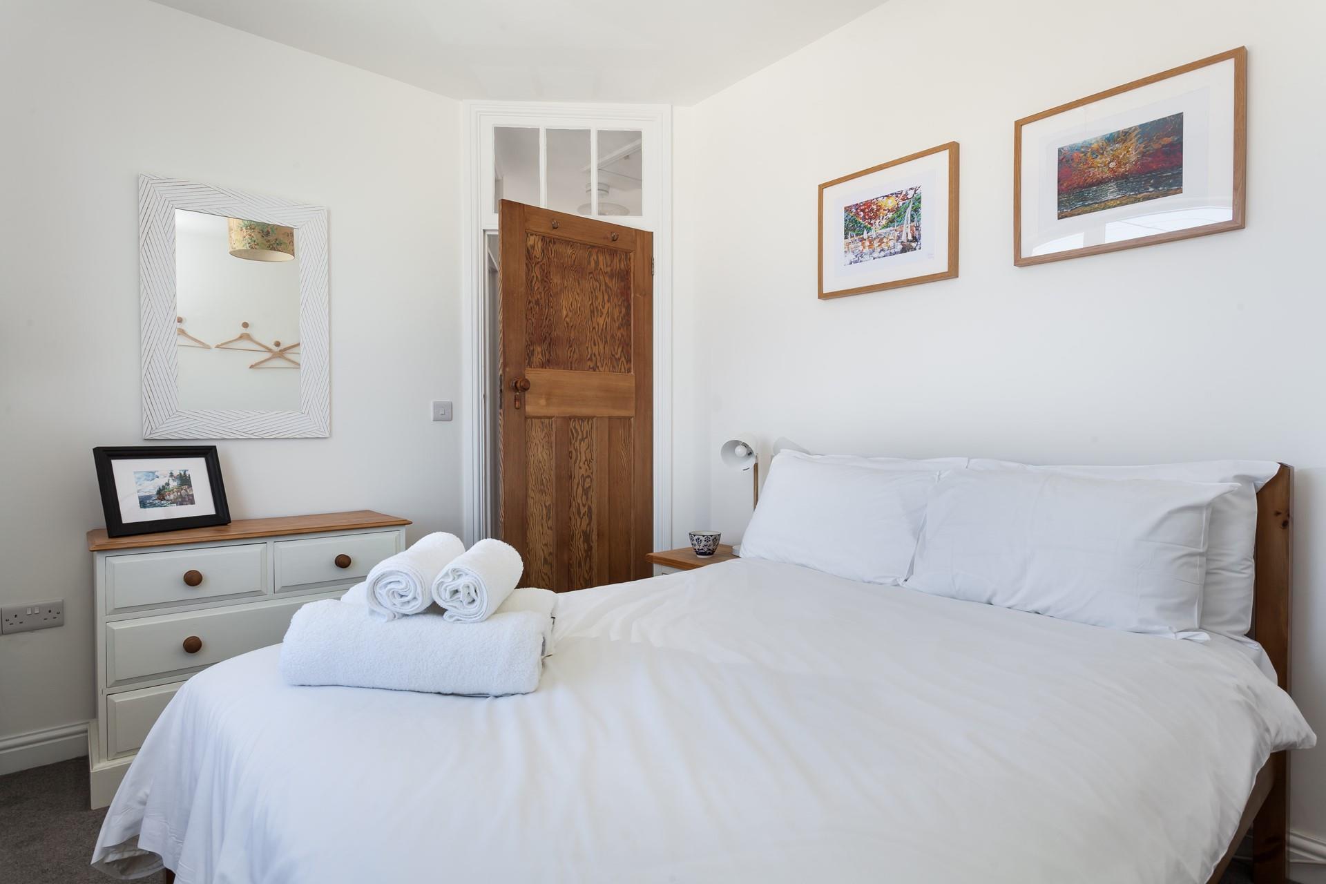 Climb into bed after spending the day walking the coast path, taking in the stunning rugged coastline.