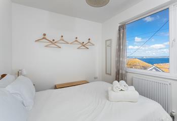 Wake up to beautiful views across to St Michael's Mount as you open your curtains.