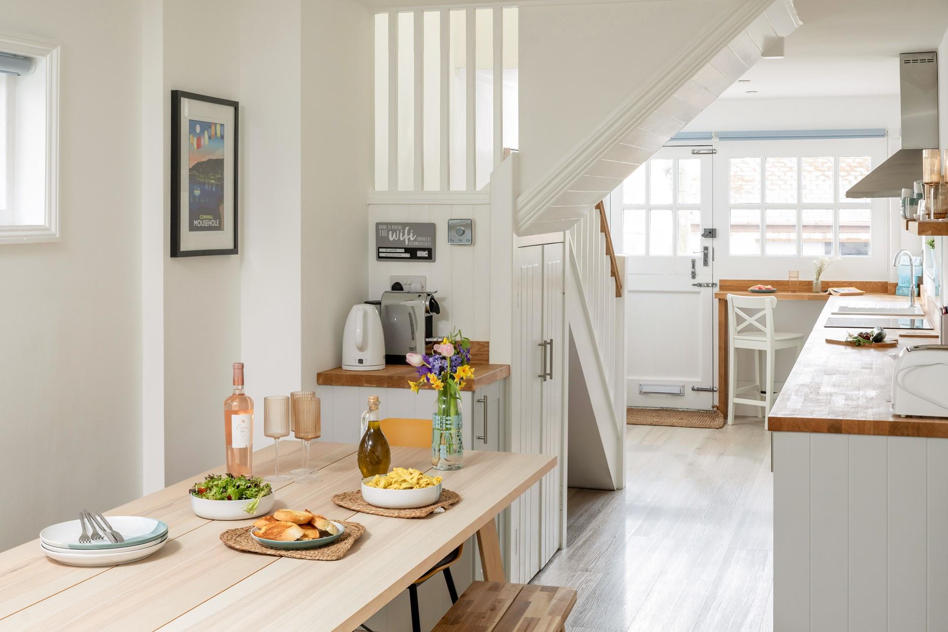 Tuck into a hearty breakfast to set yourself up for a day walking the coast path.