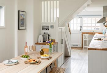 Tuck into a hearty breakfast to set yourself up for a day walking the coast path.