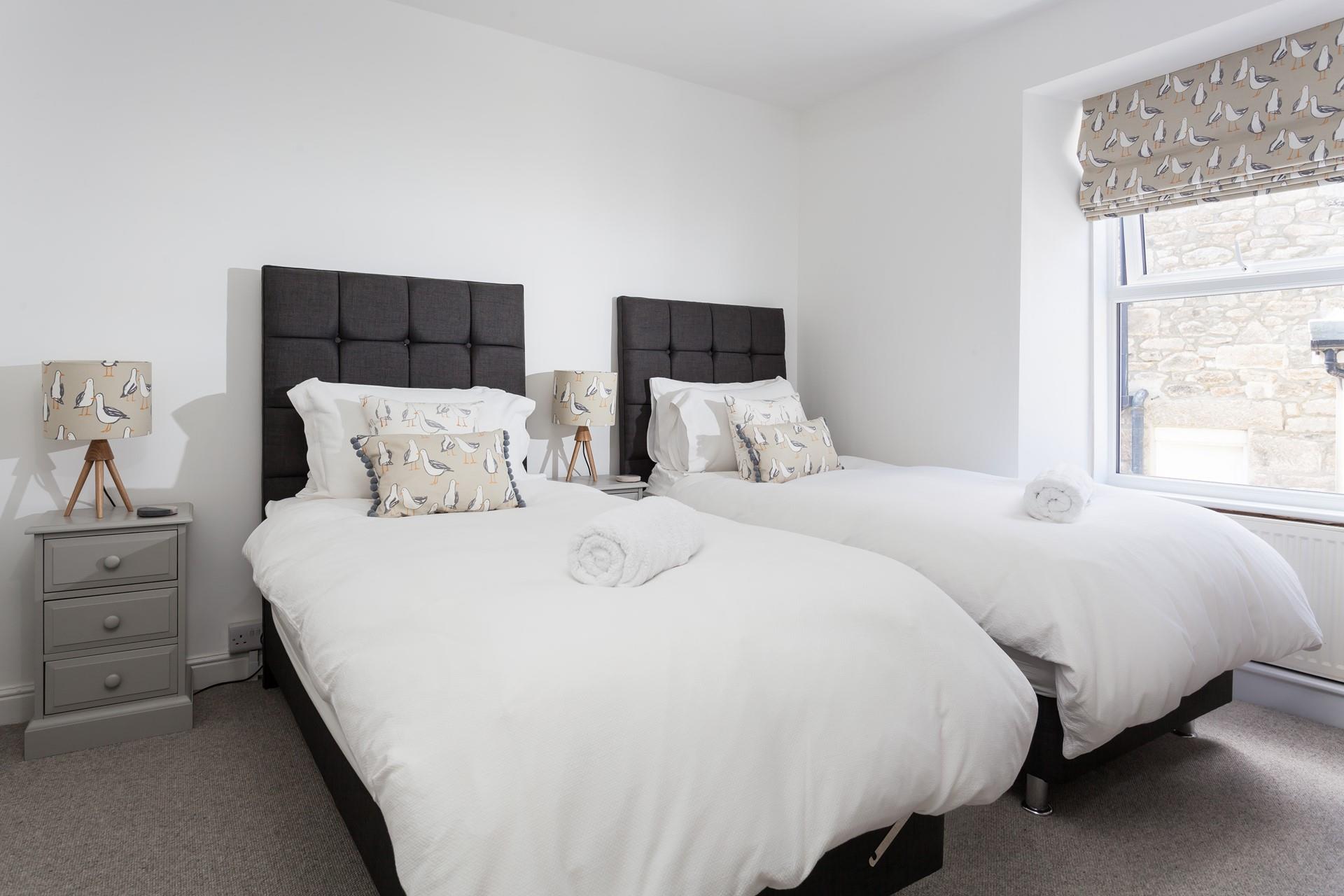 Zip and link beds can be made up as a twin or super king beds.