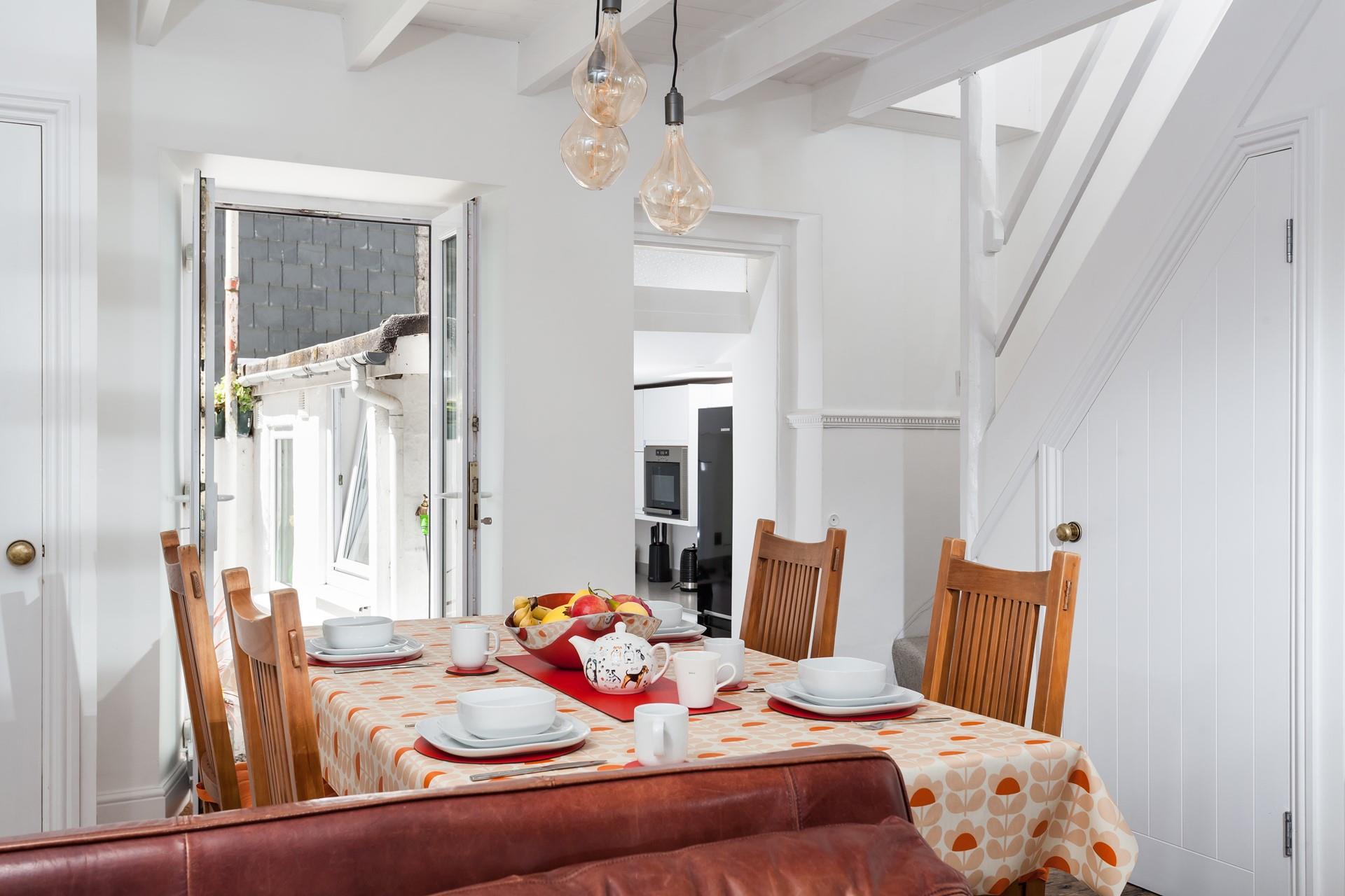 Open the doors and let the fresh sea air in.