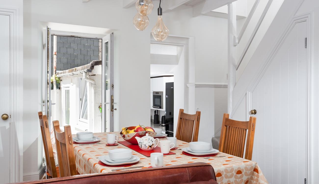 Open the doors and let the fresh sea air in.