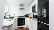 Cook up a storm in the modern and sleek kitchen.