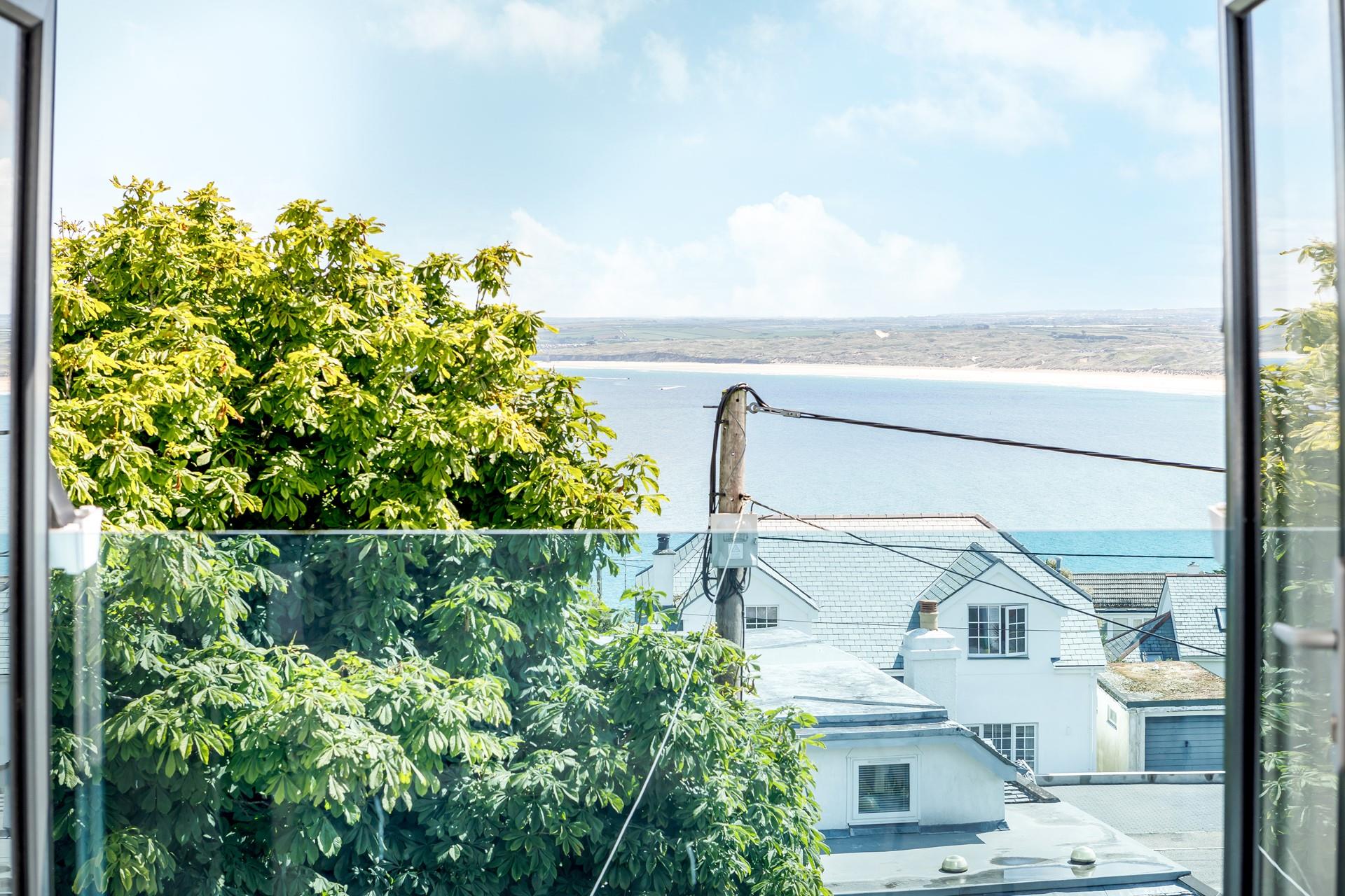 Stroll down to Carbis Bay beach and enjoy a day on the soft white sands.