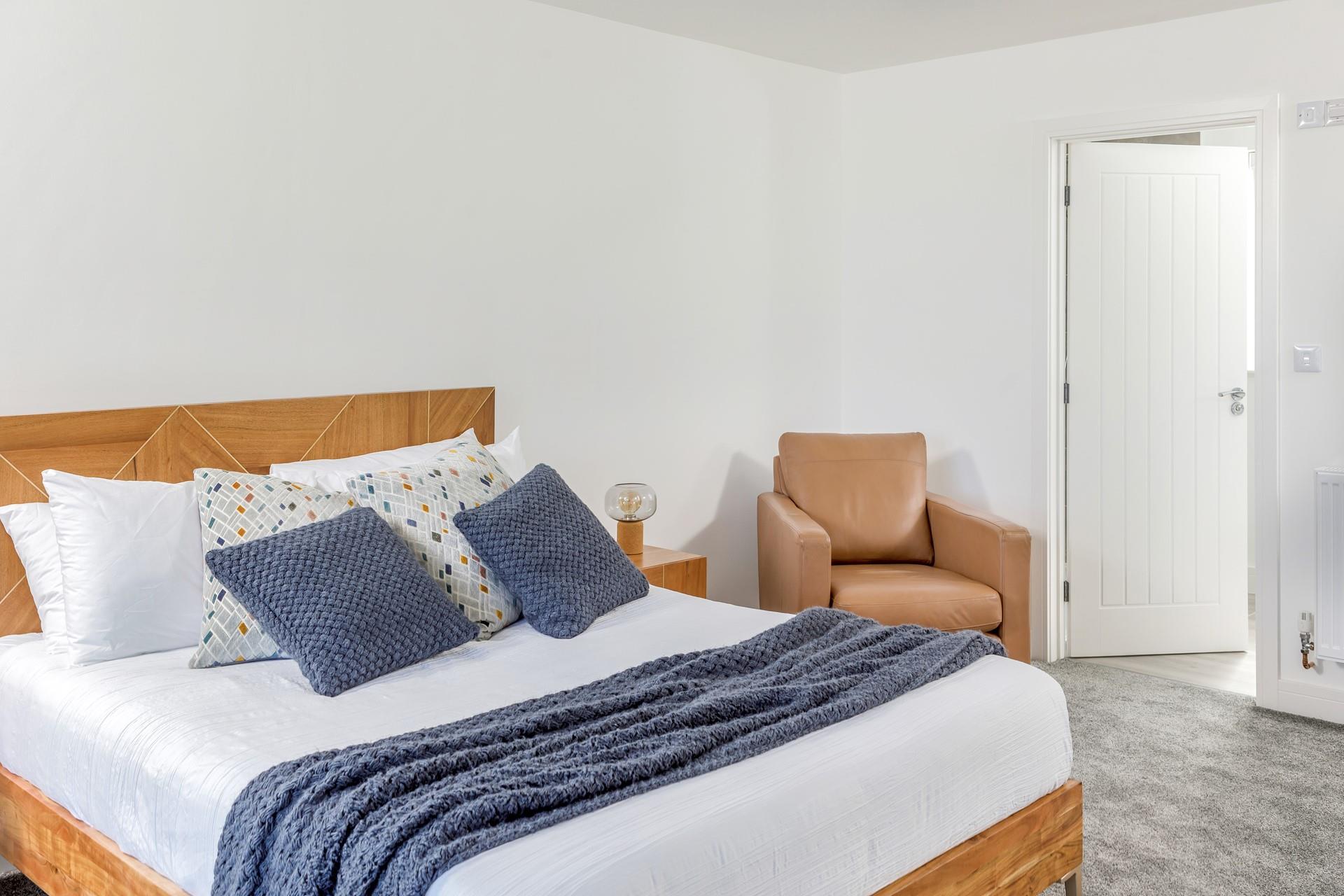 After a day of walking the coastal path tuck into bed and enjoy a restful night's sleep.