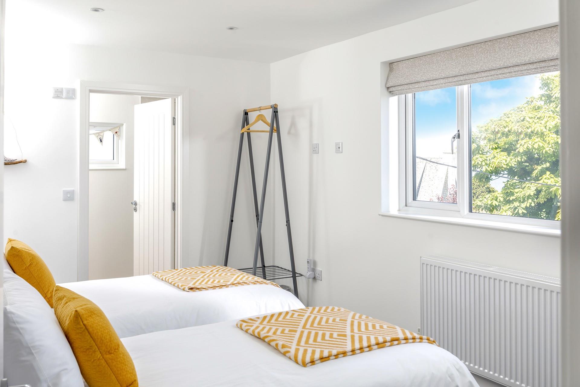 There is hanging space for all your holiday clothes.