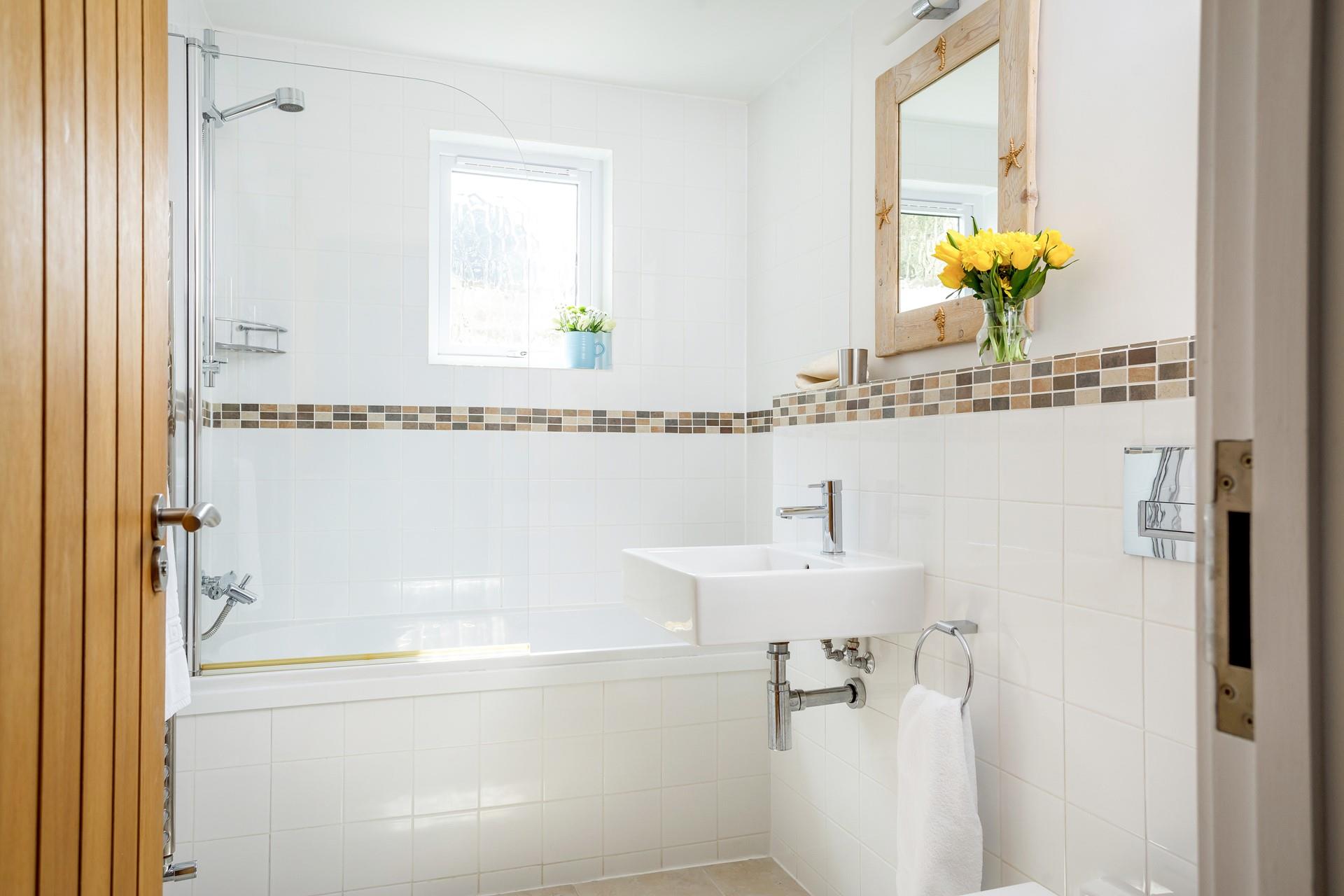 Relax and unwind with a soak in a bubble bath on chilly winter evenings.