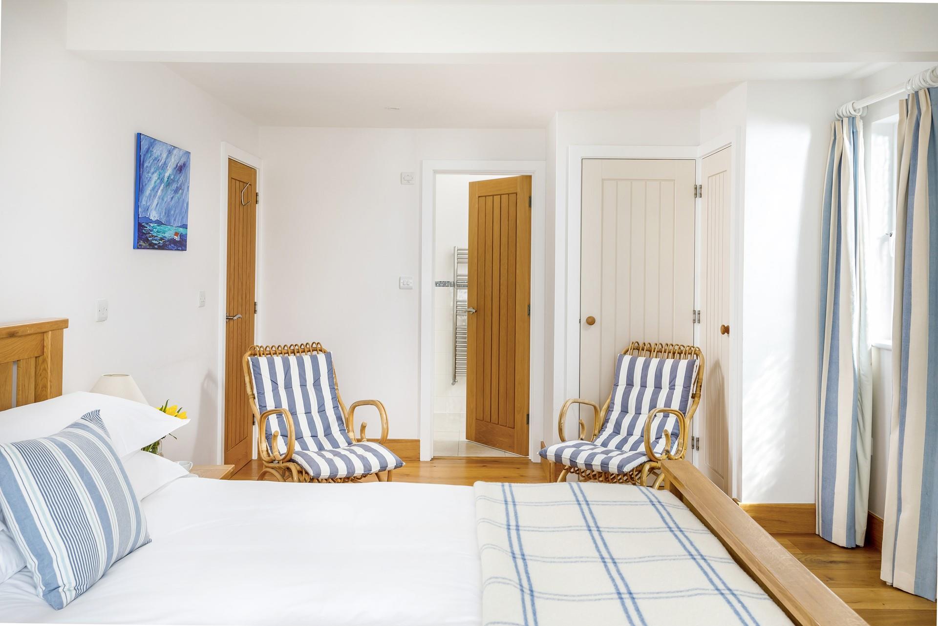 Bedroom 3 has an ensuite shower room to get ready in the morning.