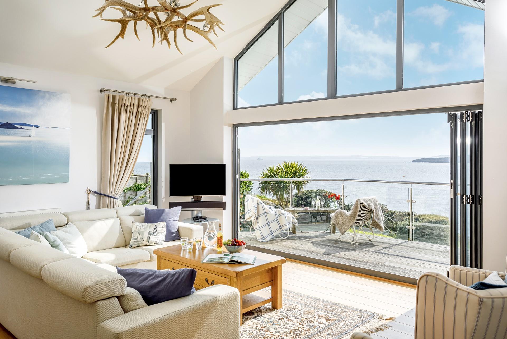 Plenty of space for the whole family to enjoy the remarkable views.