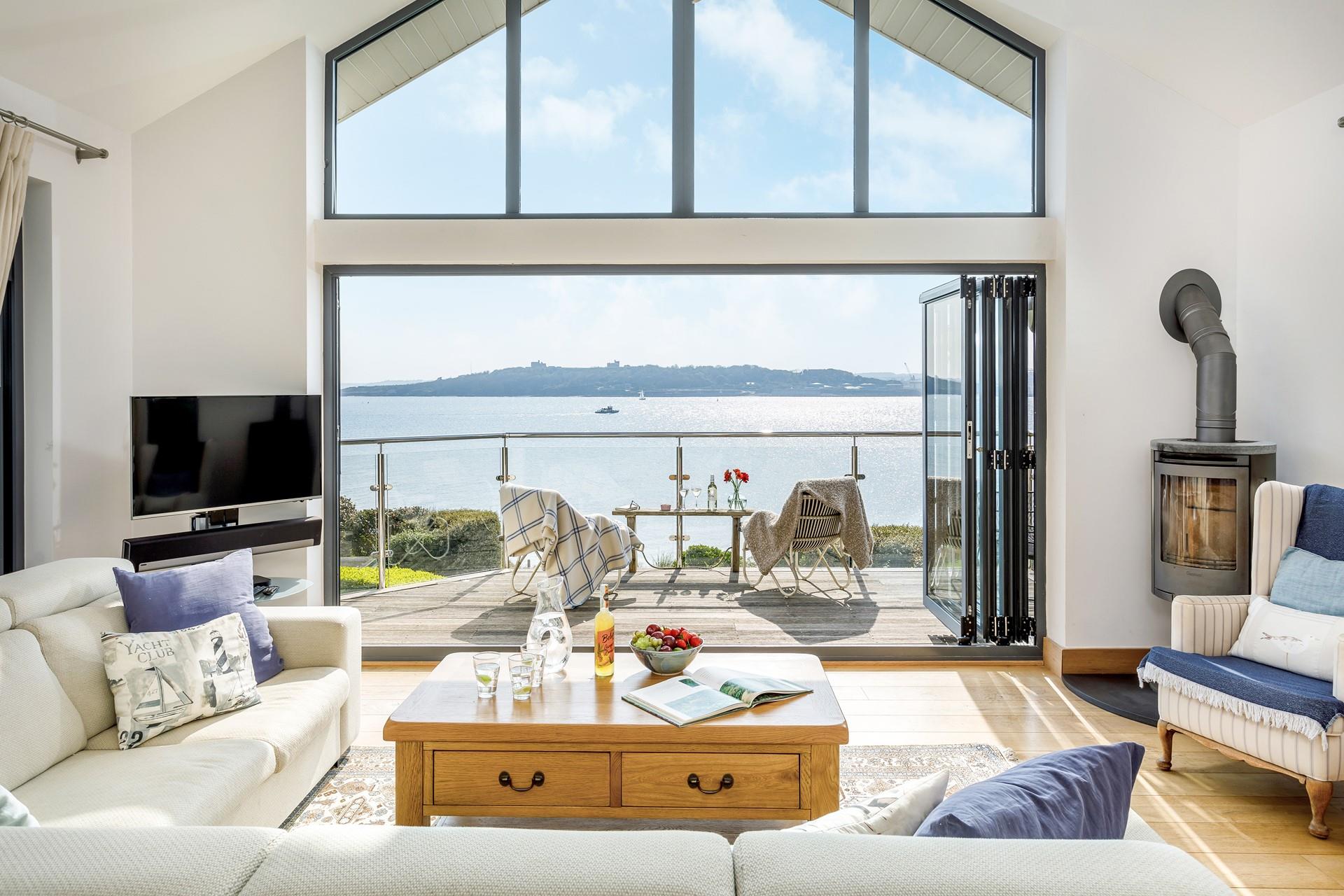 Relax and breathe in that wonderful sea air.