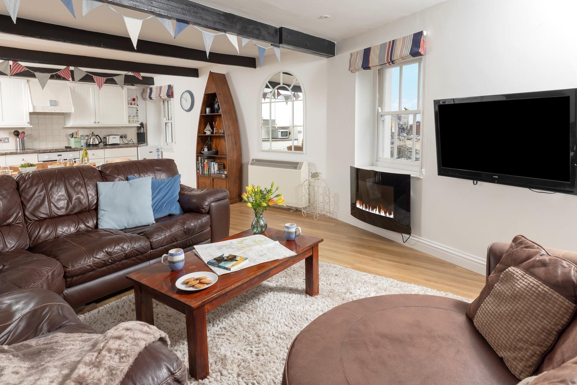 Enjoy the views with a cuppa from the sitting room.