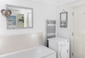 Run a bubble bath to relax and unwind.