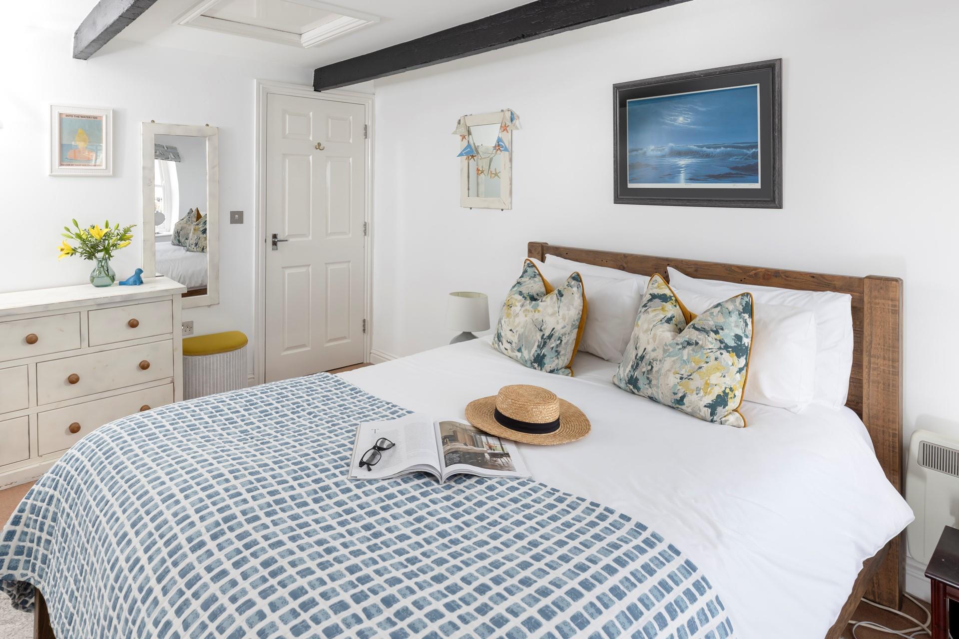 Tuck into the comfortable bed each night.