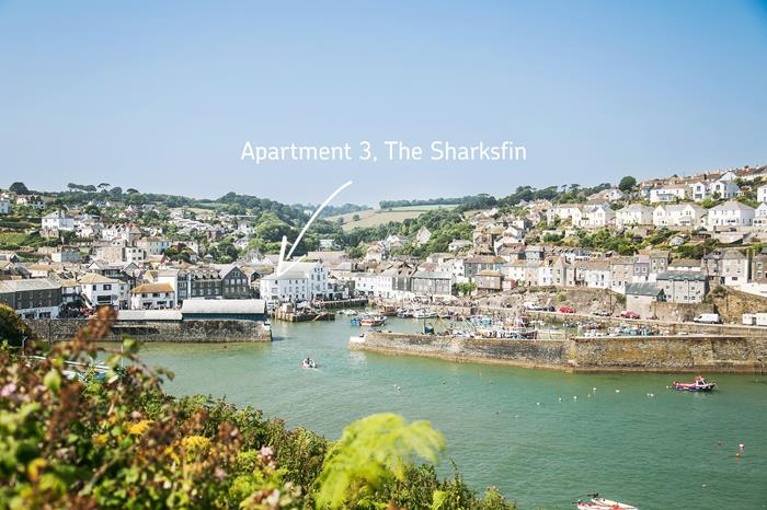 Apartment 3, The Sharksfin, Sleeps 4 in Mevagissey