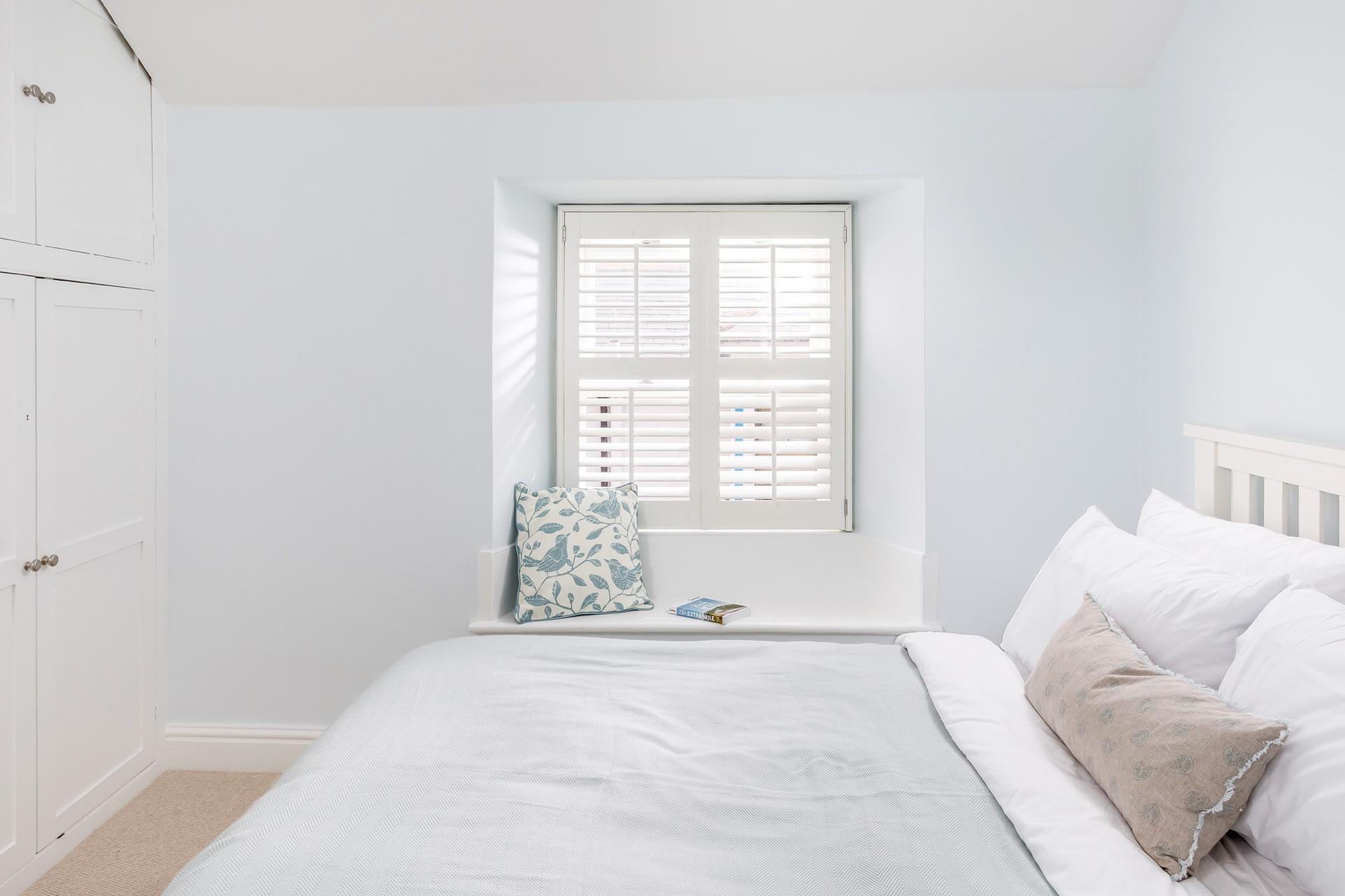 Bedroom 2 has a spacious double bed for a dreamy night's slumber.