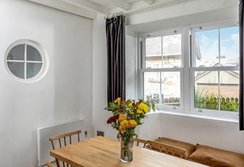 Sash windows add to the traditional feel of this delightful, three bedroom cottage. 