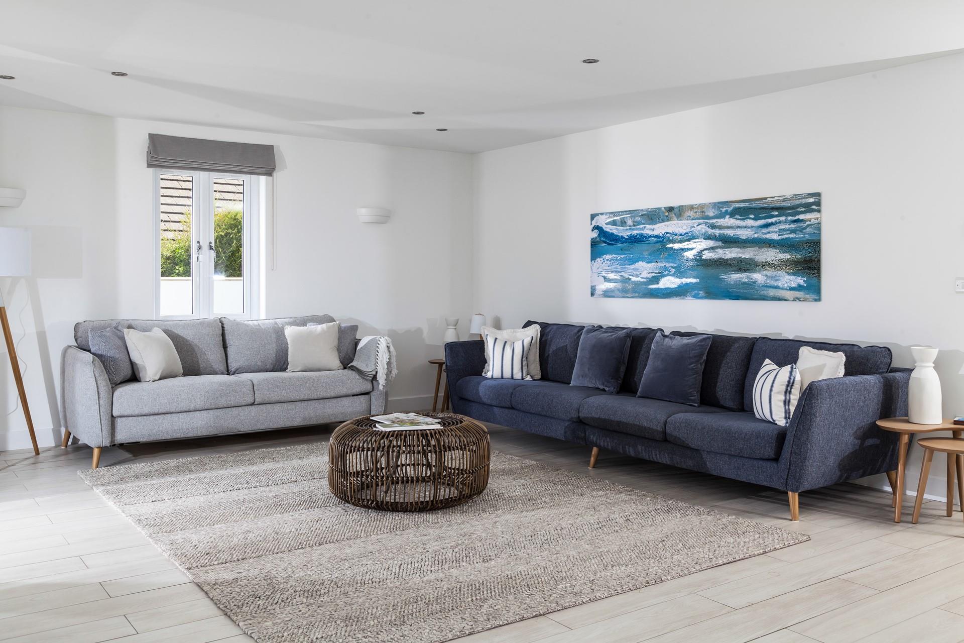 Luxury furnishings and stylish interiors fill this gorgeous home.